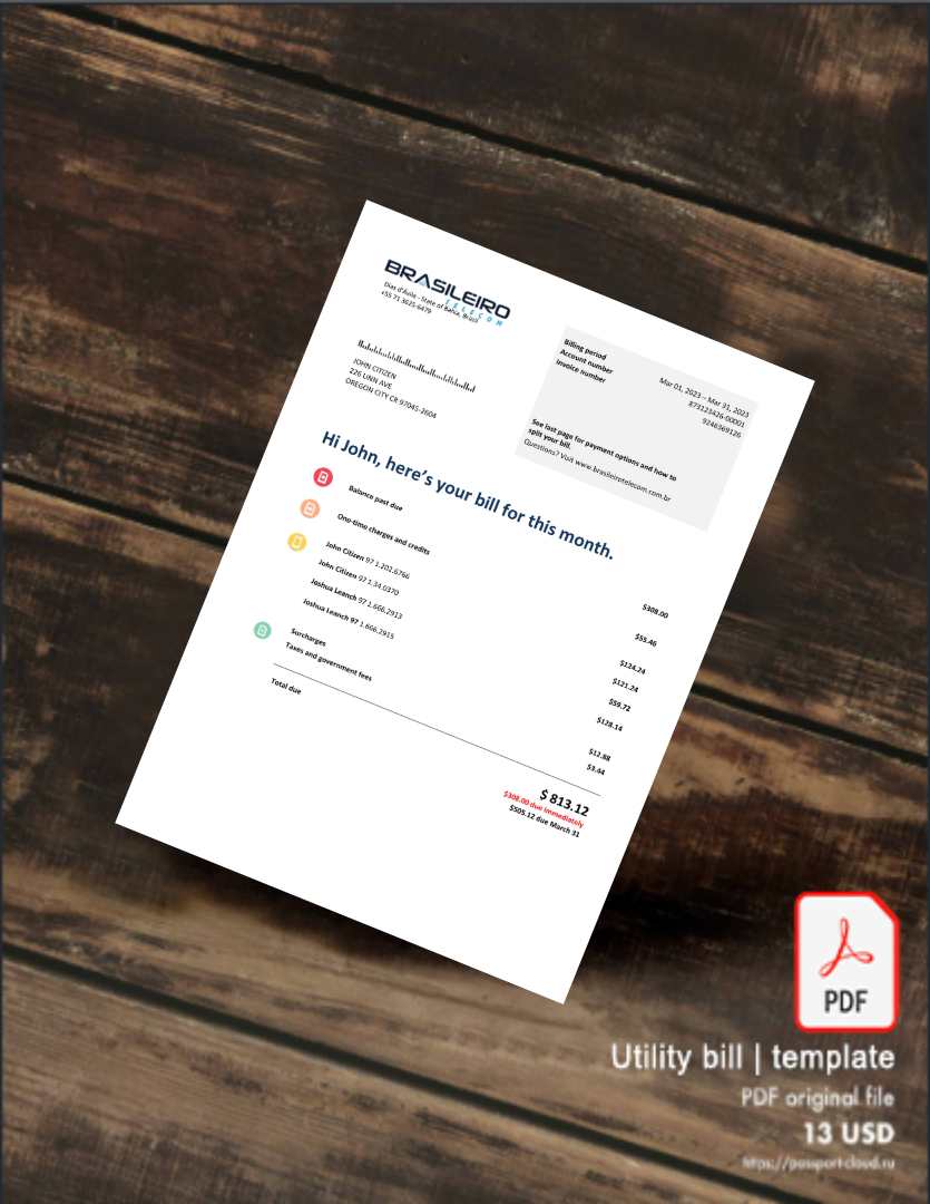 Utility bill | Albanian Power | Albania